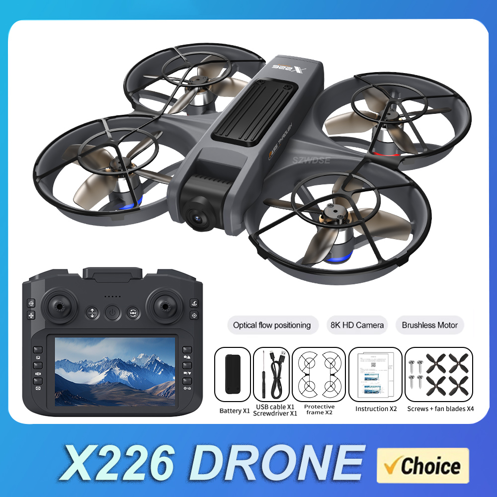 Drone Controller Screen - โดรนรุ่นใหม่ X226 RC 2.4G 5G WIFI