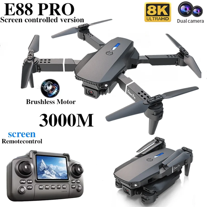 โดรนรุ่น Professional E88 PRO  - Drone Controller Screen บทวิจารณ์และราคา