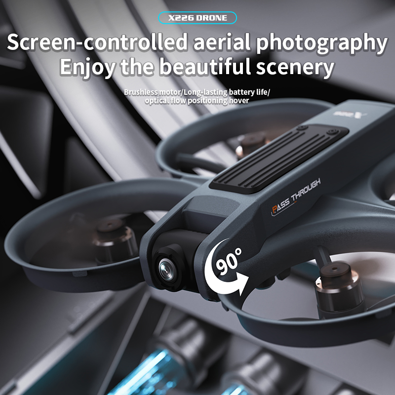 โดรนรุ่นใหม่ X226 RC 2.4G 5G W - Drone Controller Screen บทวิจารณ์และราคา