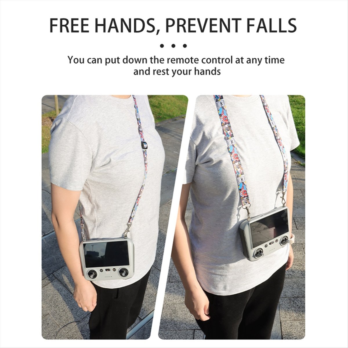 [T81C]สายคล้องคอสำหรับ AIR 3/M - Drone Neck Strap บทวิจารณ์และราคา