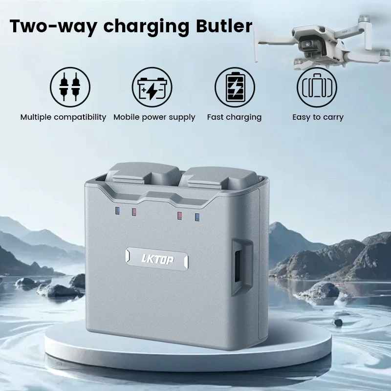 สำหรับแบตเตอรี่โดรน DJI Mini 4 - Drone Power Bank บทวิจารณ์และราคา