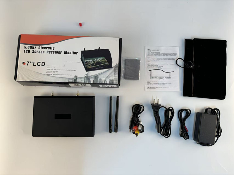 5.8G FPV DVR LS5802D จอภาพ LCD - Drone Controller Screen บทวิจารณ์และราคา